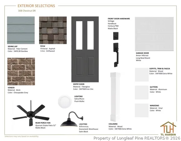 $499,920 | 308 Chestnut Drive, Vass, NC 28394