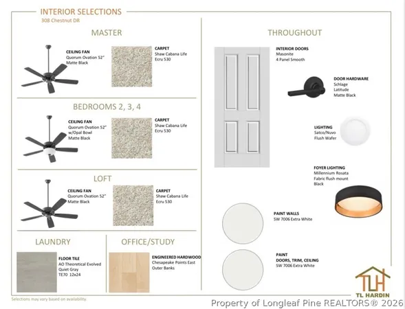 $499,920 | 308 Chestnut Drive, Vass, NC 28394