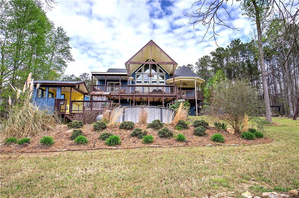100 Buckwood Farms Path Dallas, GA 30132 - Photo 41 of 70 front view of house with a yard