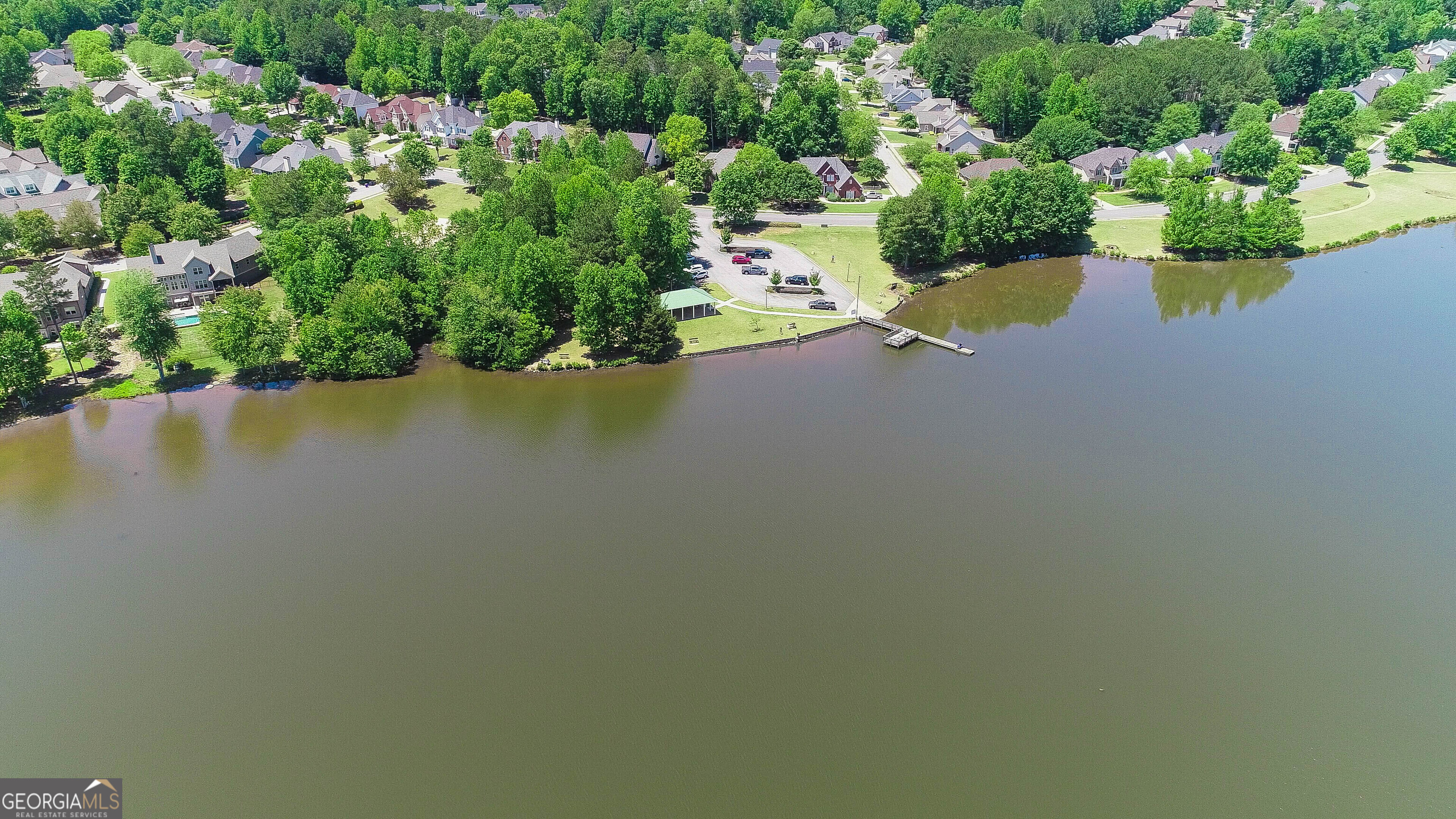 38 The Promenade Newnan, GA 30265 - Photo 18 of 22 a view of a lake with houses