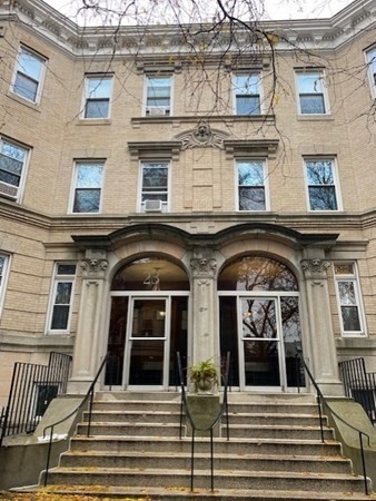 23 Warwick Road, Unit 6 Brookline, MA 02445 - Photo 1 of 1 a view of a building with a balcony