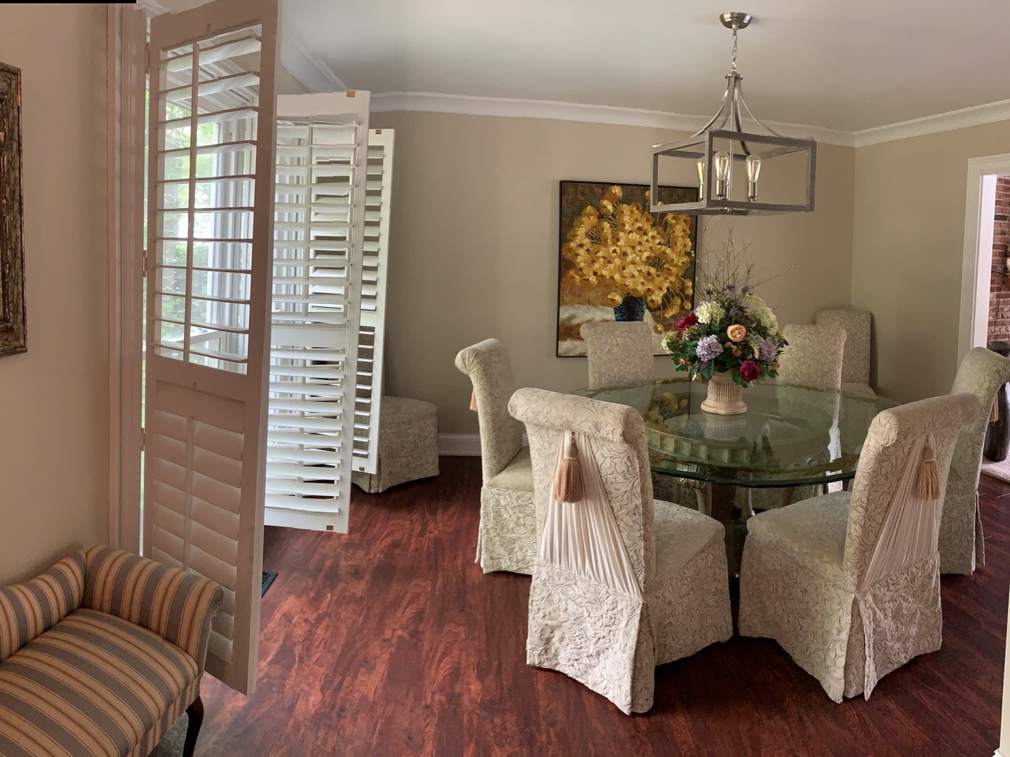 1003 Pember Circle West Dundee, IL 60118 - Photo 21 of 29 a view of a dining room with furniture and wooden floor