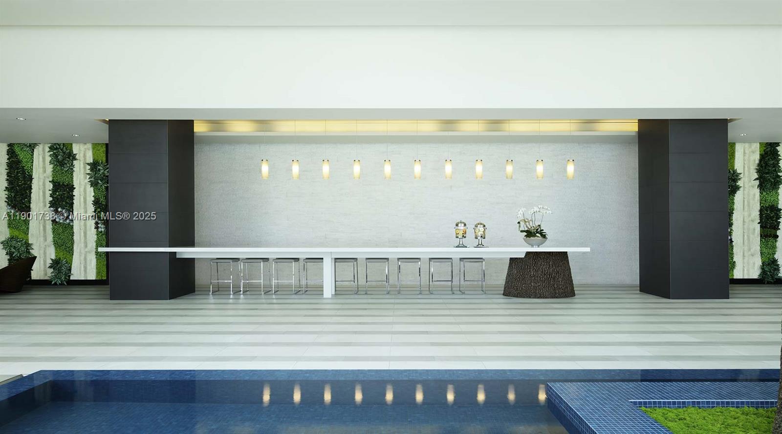 851 Northeast 1st Avenue, Unit 2106 Miami, FL 33132 - Photo 49 of 52 a view of wooden floor and windows