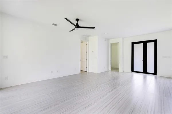 wooden floor in an empty room