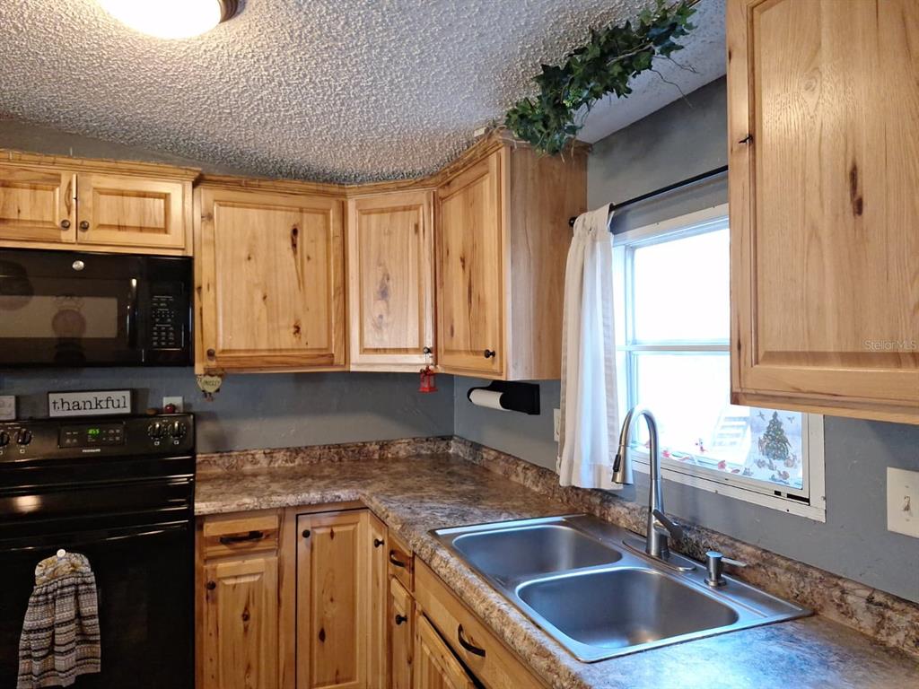 14899 Southwest 92nd Way Lake Butler, FL 32054 - Photo 8 of 39 a kitchen with granite countertop a sink a counter top space and cabinets