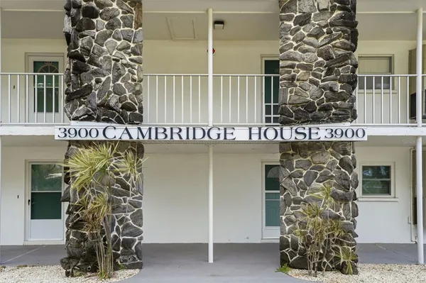 a view of a door of the house