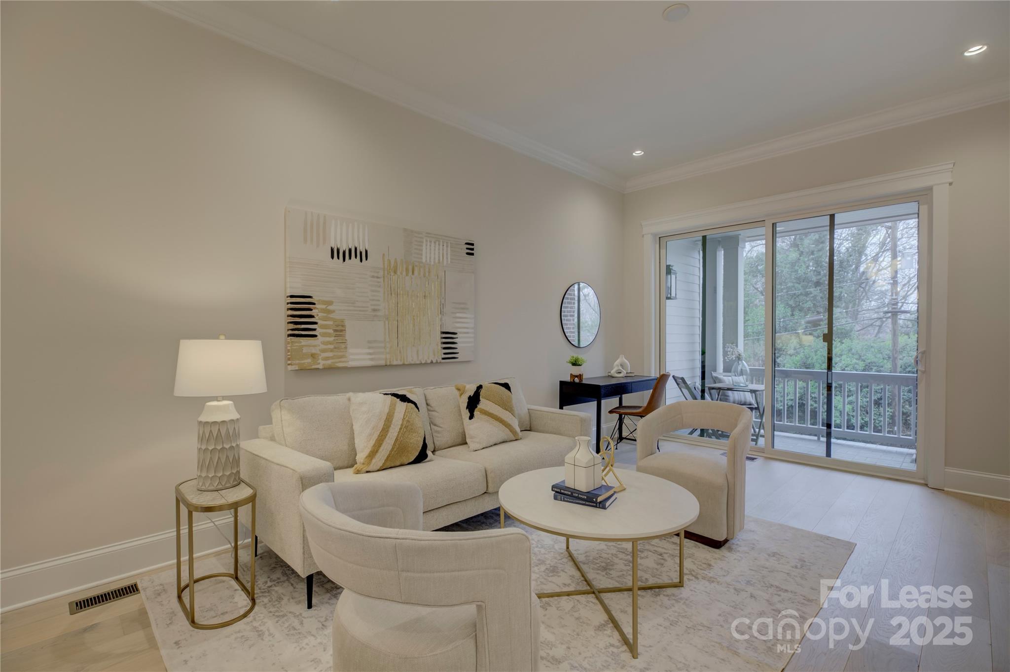 3015 Pinehurst Place Charlotte, NC 28209 - Photo 10 of 31 a living room with furniture and wooden floor