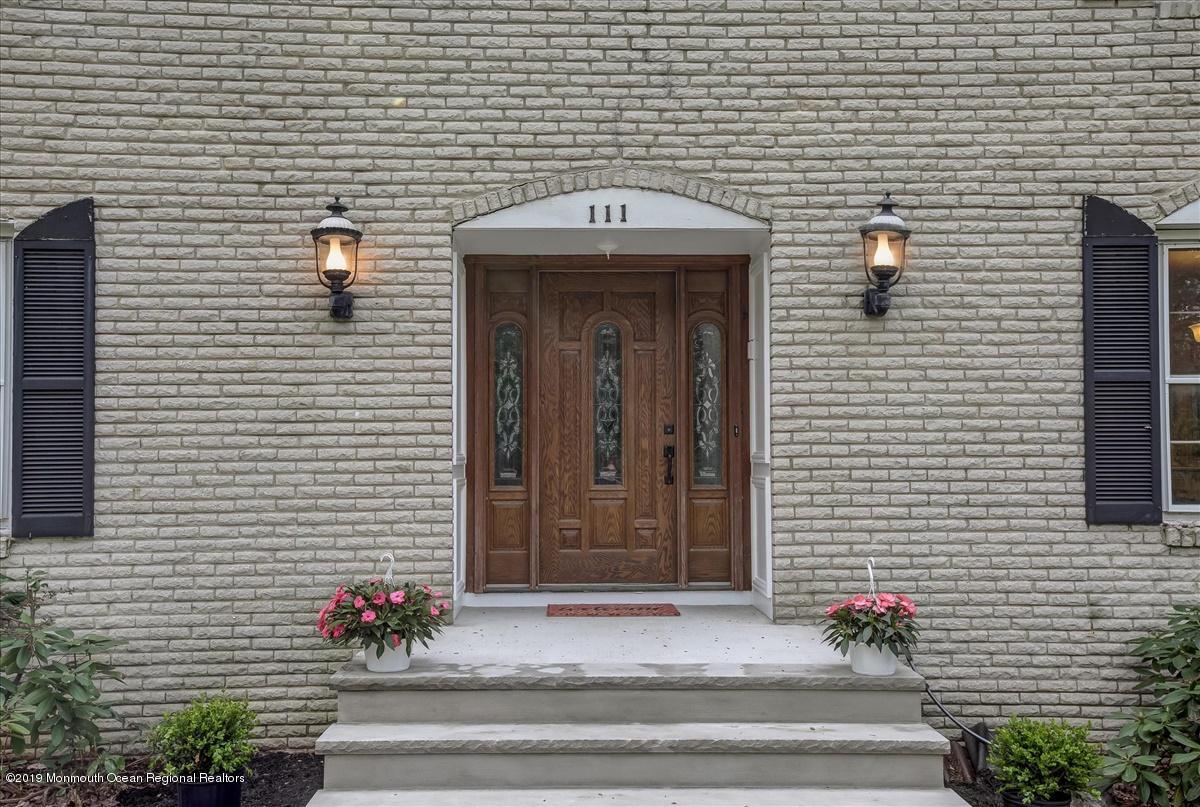 111 Reids Hill Road Morganville, NJ 07751 - Photo 5 of 39 a view of a door with an outdoor space