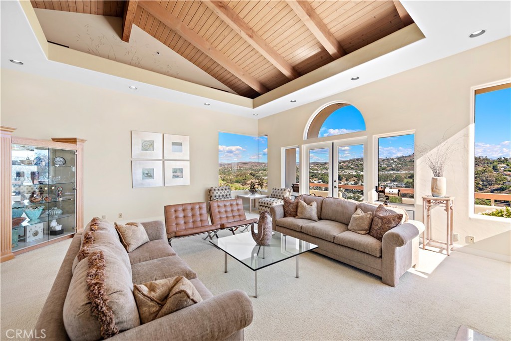 6 Marana San Clemente, CA 92673 - Photo 14 of 69 a living room with furniture ceiling fan and a rug