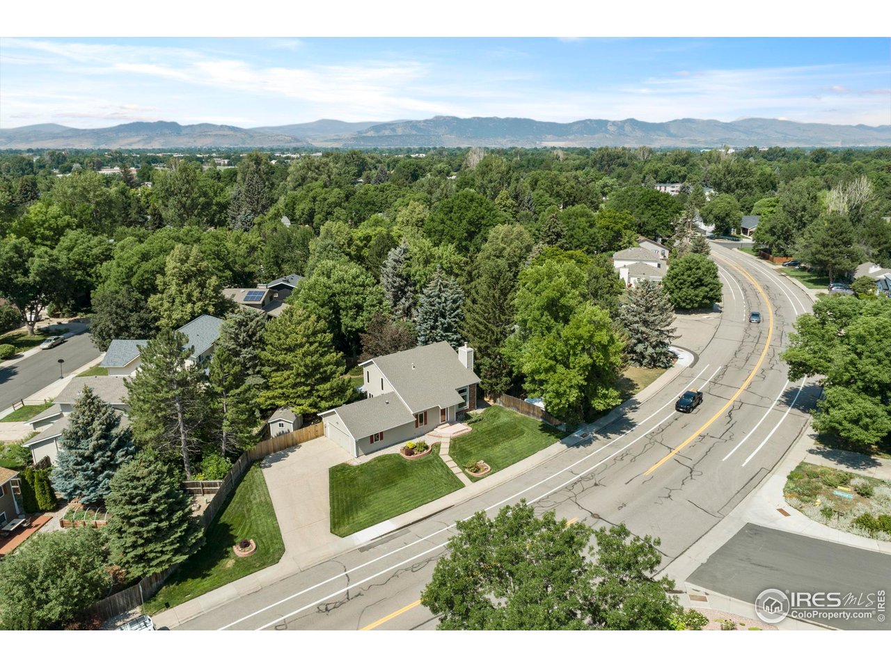 1213 Centennial Road Fort Collins, CO 80525 - Photo 26 of 29 Aerial view.