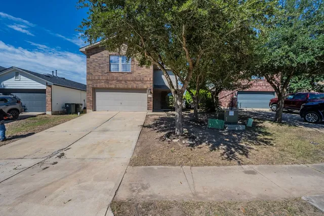 a view of a house with a patio
