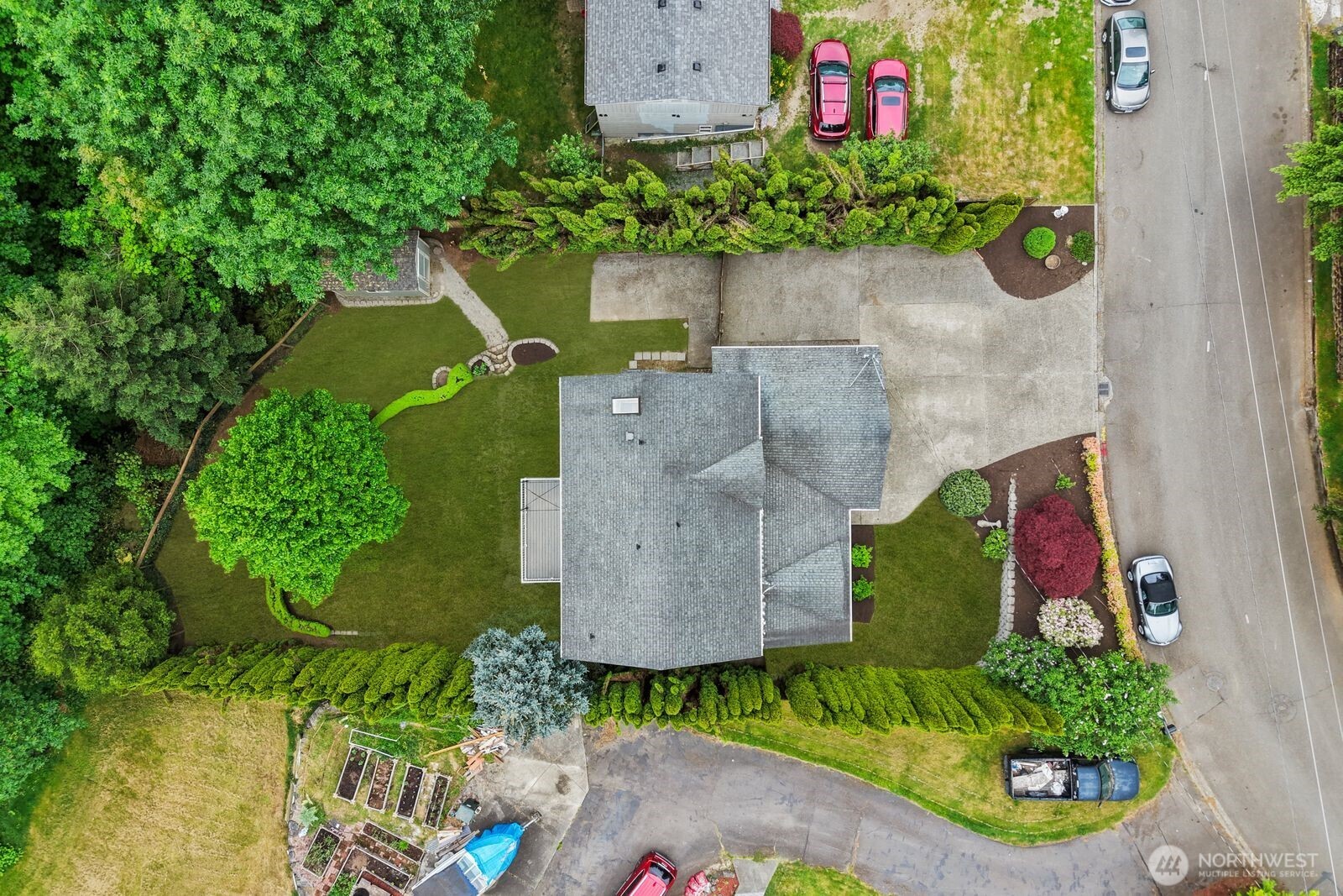 4405 South 261st Street Kent, WA 98032 - Photo 31 of 31 an aerial view of a house