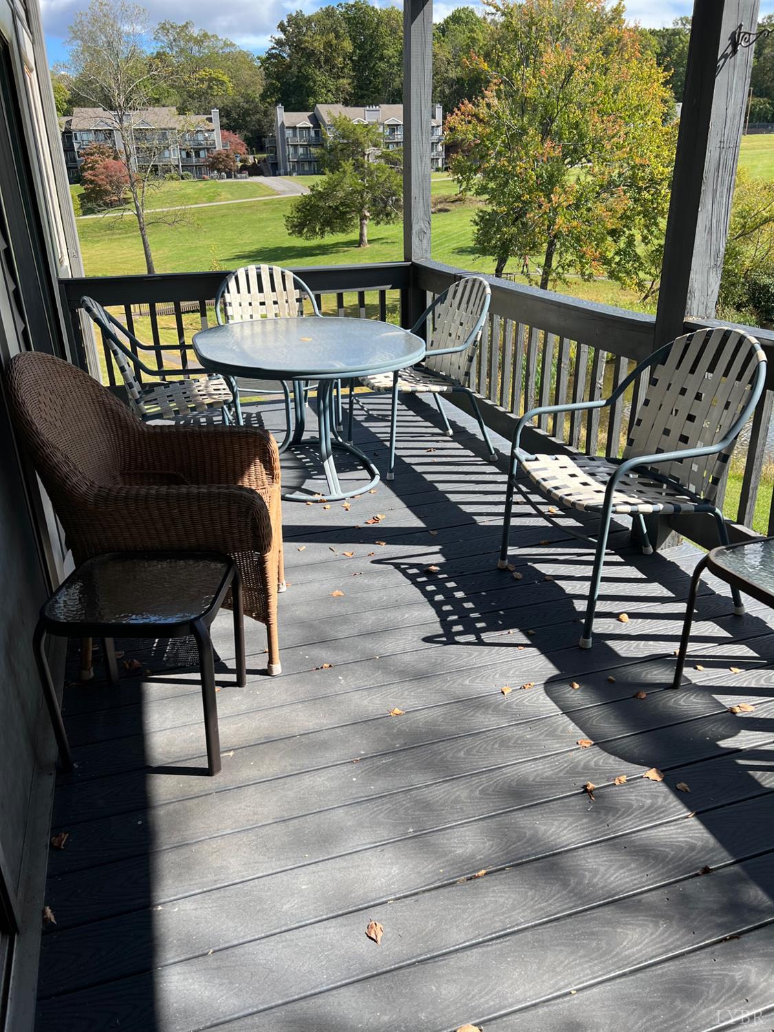 2212 Deer Run Forest, VA 24551 - Photo 33 of 38 a view of a chairs and table on the balcony