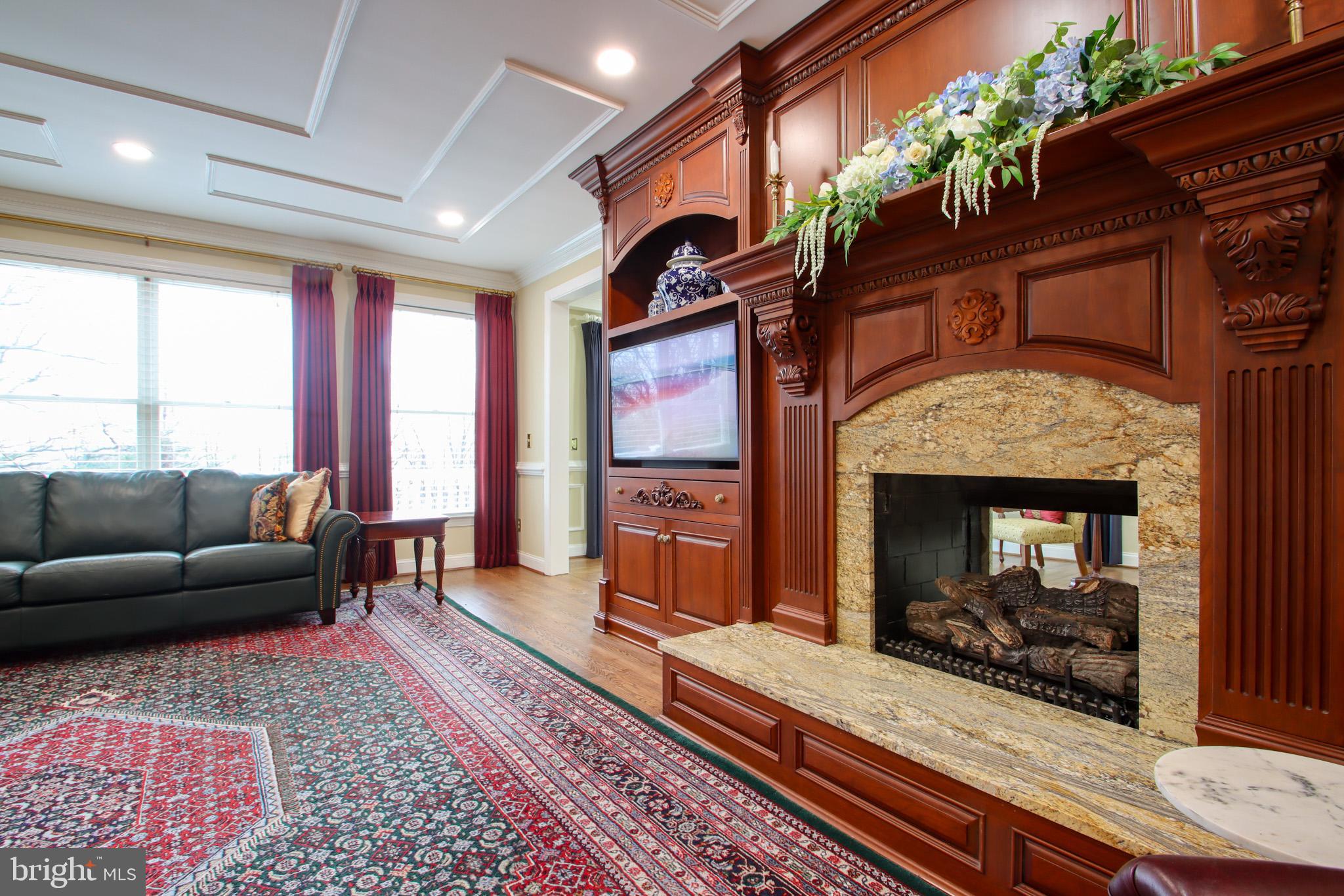 2011 Highland Ridge Drive Phoenix, MD 21131 - Photo 25 of 83 Family Room with Passthrough fireplace