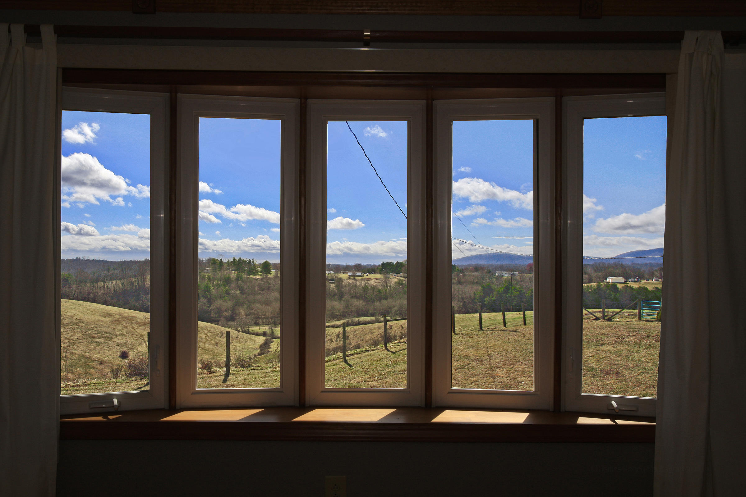 1870 Turner Branch Road Goodview, VA 24095 - Photo 6 of 52 VIEW FROM LV ROOM