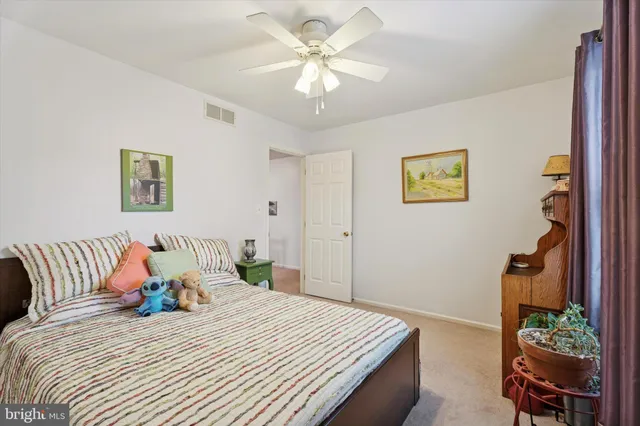 a view of workspace with wooden floor