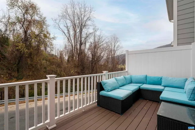 a view of a couches in the roof deck