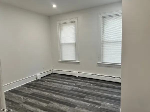 a view of wooden door