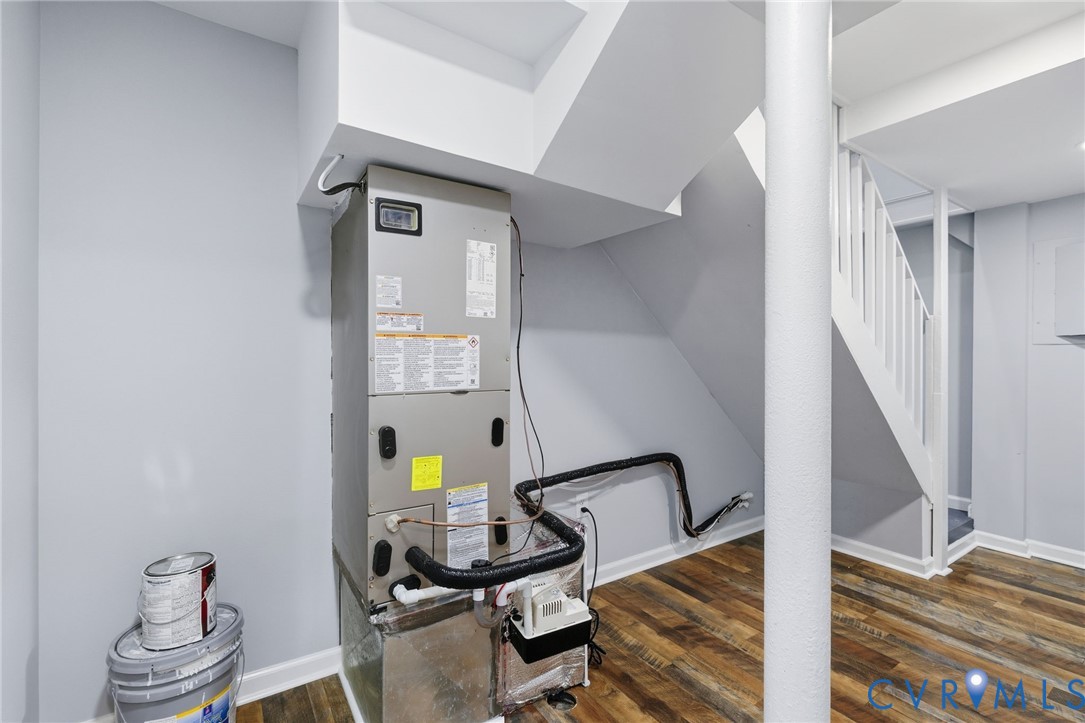 310 Stratton Street Crewe, VA 23930 - Photo 20 of 25 a view of entryway livingroom and hall with wooden floor