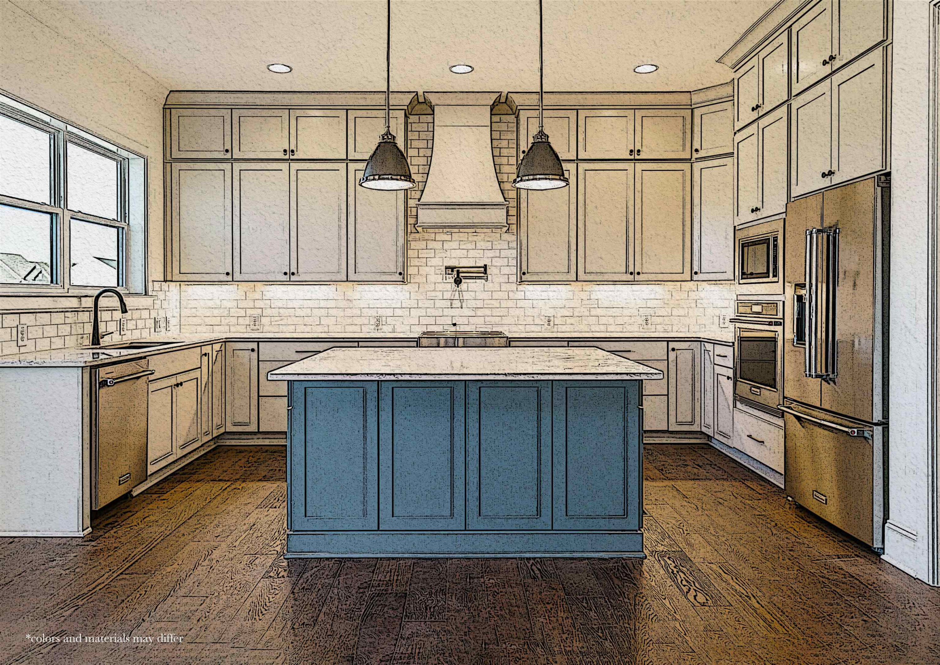 5406 Garrett Road Durham, NC 27707 - Photo 4 of 10 a kitchen with stainless steel appliances granite countertop a sink stove and refrigerator