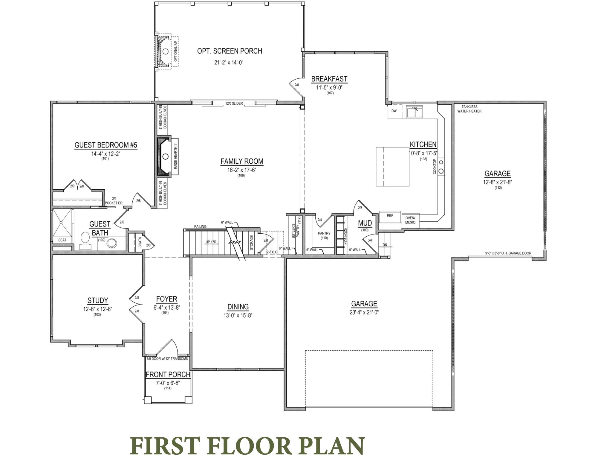 5406 Garrett Road Durham, NC 27707 - Photo 8 of 10 a picture of a floor plan
