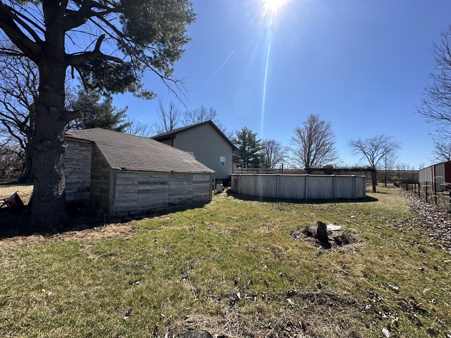 11350 Lincoln Road Morrison, IL 61270 - Photo 10 of 40 a view of a backyard