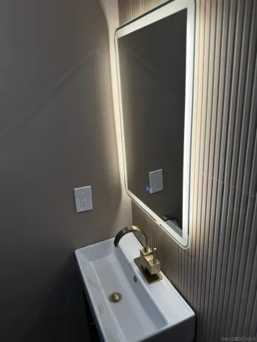 a view of an outdoor space and balcony