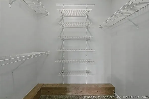 a view of walk in closet