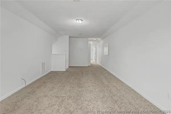 a view of empty room