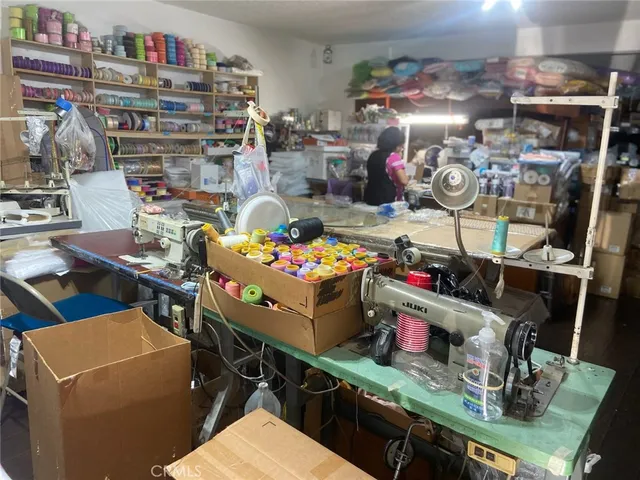 a room with storage and utility