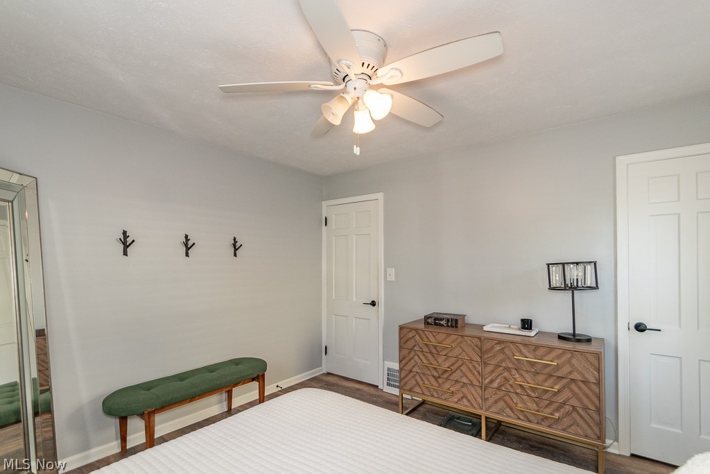 1314 Mayfield Ridge Road Cleveland, OH 44124 - Photo 26 of 40 Bedroom featuring wood-type flooring and ceiling fan