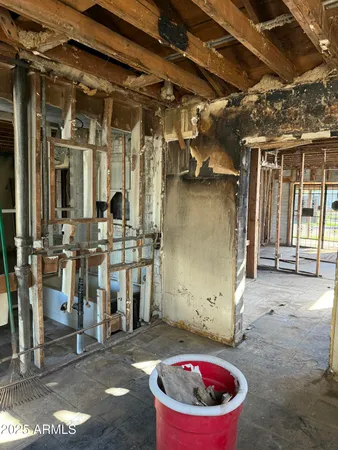 a view of a parking space