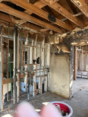 a view of storage and utility room