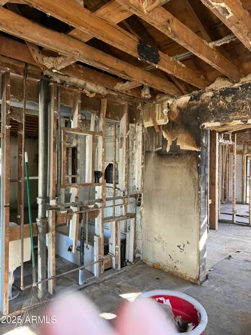 a view of storage and utility room