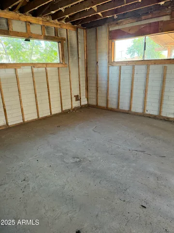 a view of a door of the house