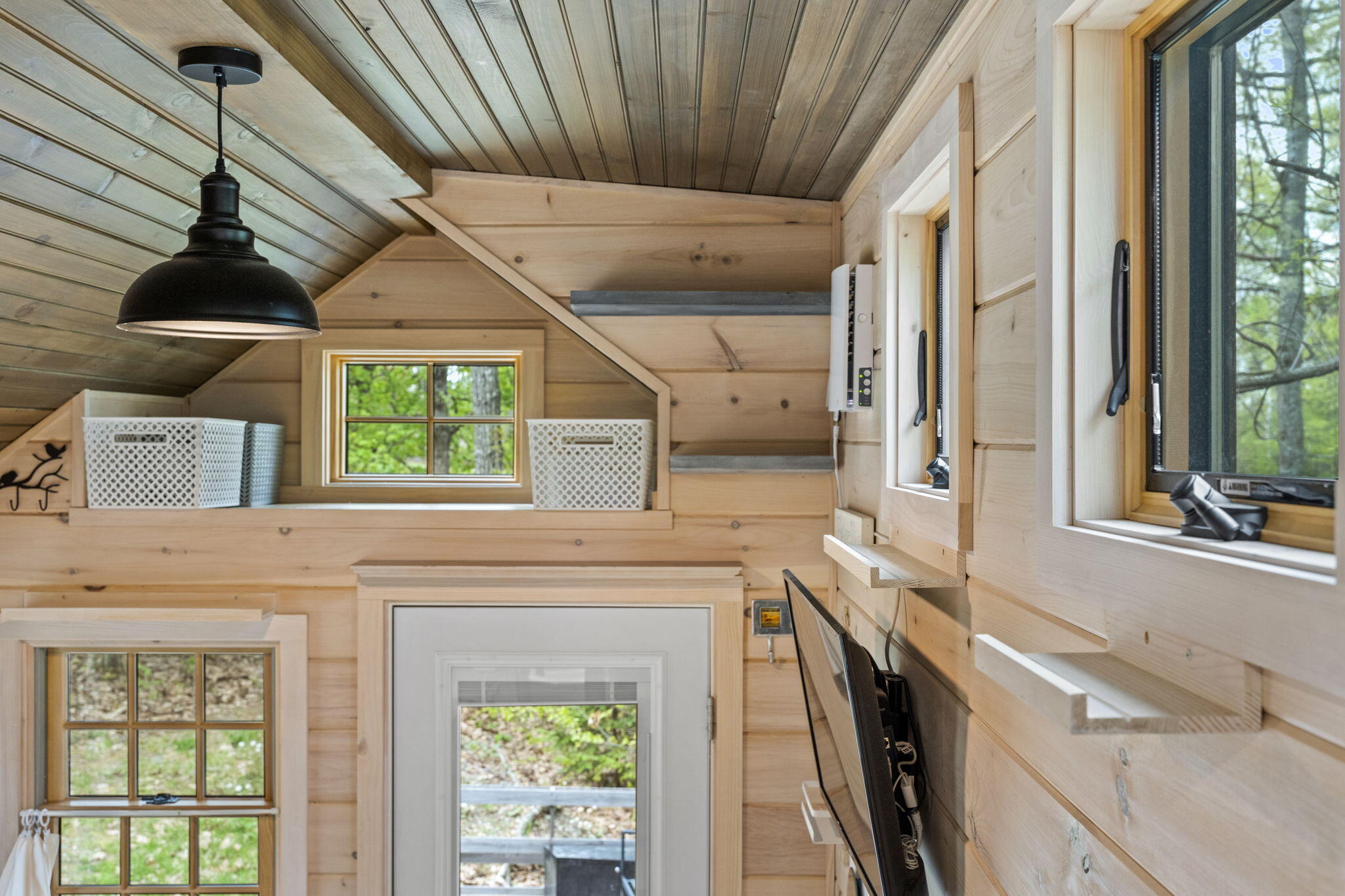 1773 Hudson Road Hudson, ME 04449 - Photo 27 of 61 Interior of Tiny Home - Loft View