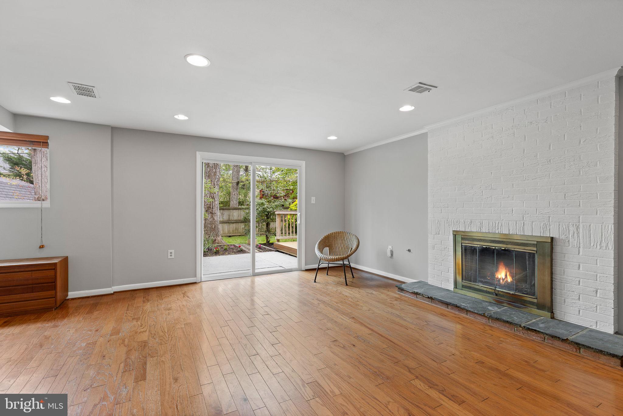 8361 Wagon Wheel Road Alexandria, VA 22309 - Photo 22 of 29 Lower level family room