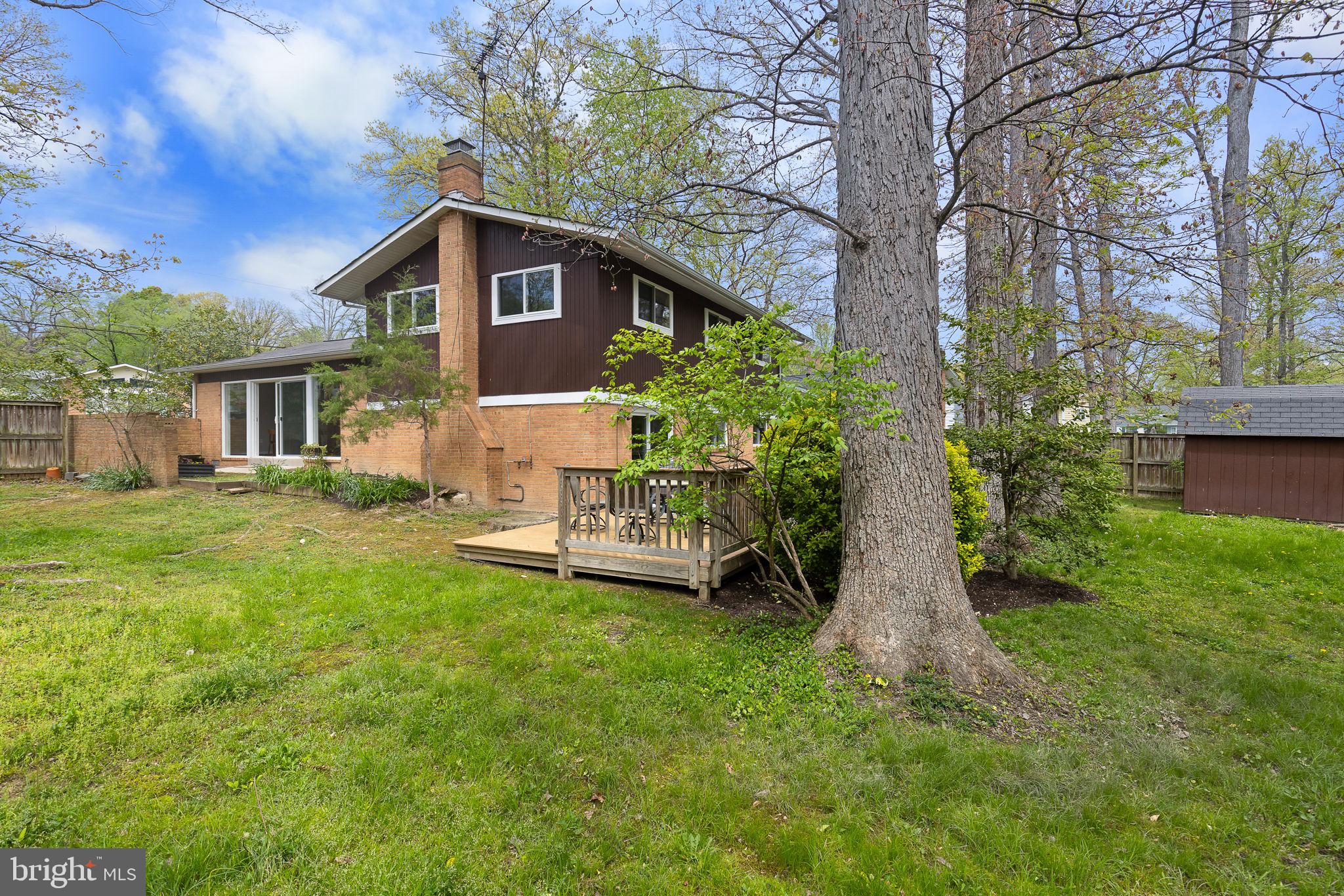 8361 Wagon Wheel Road Alexandria, VA 22309 - Photo 24 of 29 Rear view