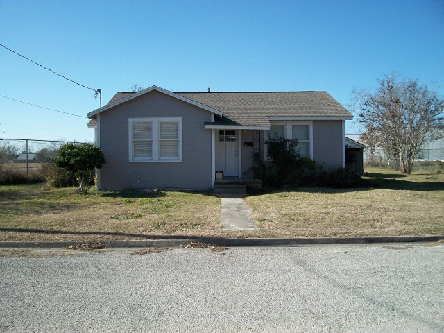 a front view of house