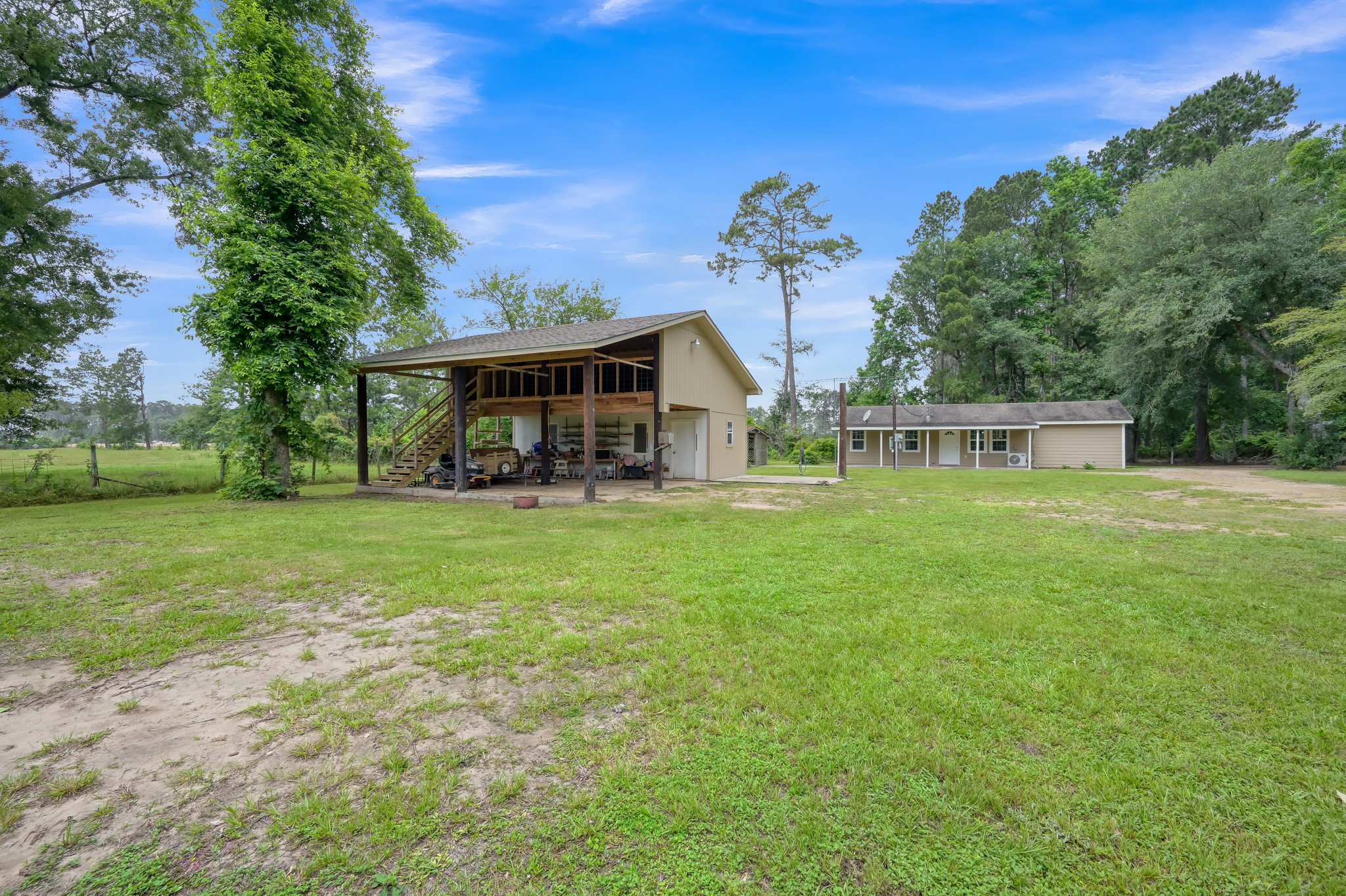 16892 Payne Road Conroe, TX 77302 - Photo 36 of 50 Multi Function: Camper Carport / Workshop/ Storage Loft