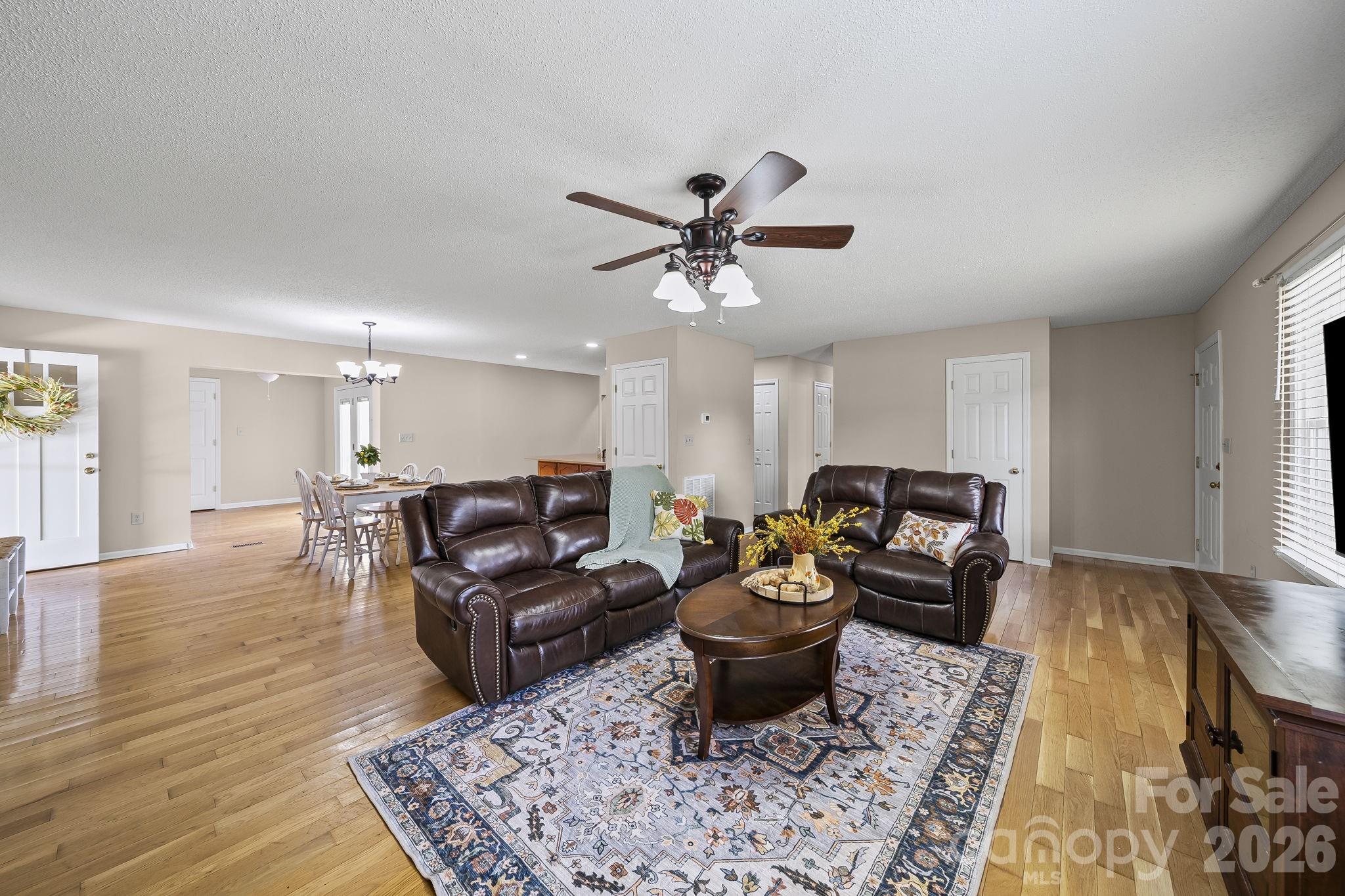 1090 Davids Chapel Church Road Vale, NC 28168 - Photo 17 of 35 a living room with furniture and a rug