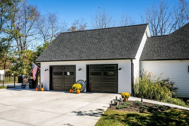 a view of a house with a door