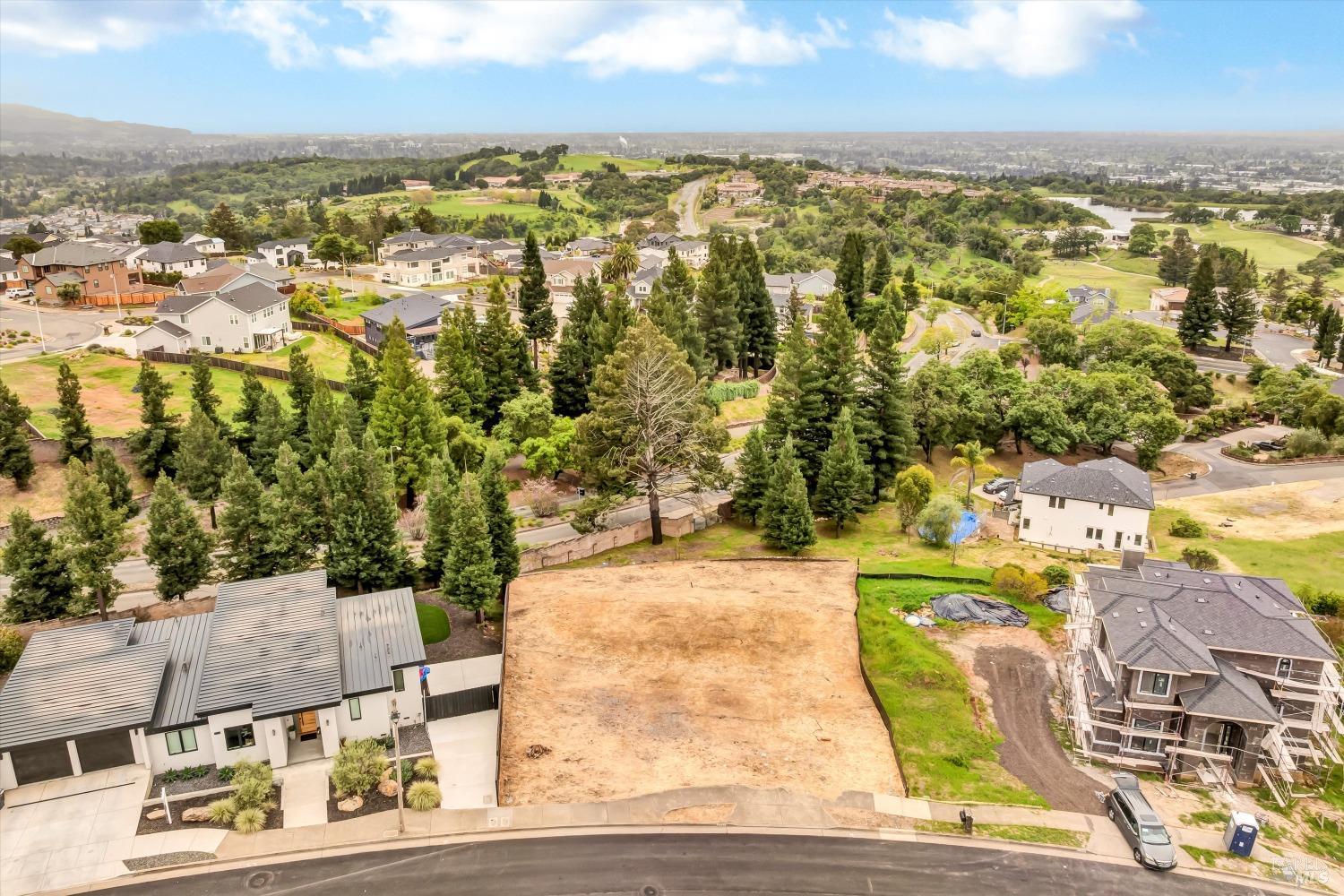 1990 West Bristlecone Court Santa Rosa, CA 95403 - Photo 1 of 13 an aerial view of residential houses with outdoor space