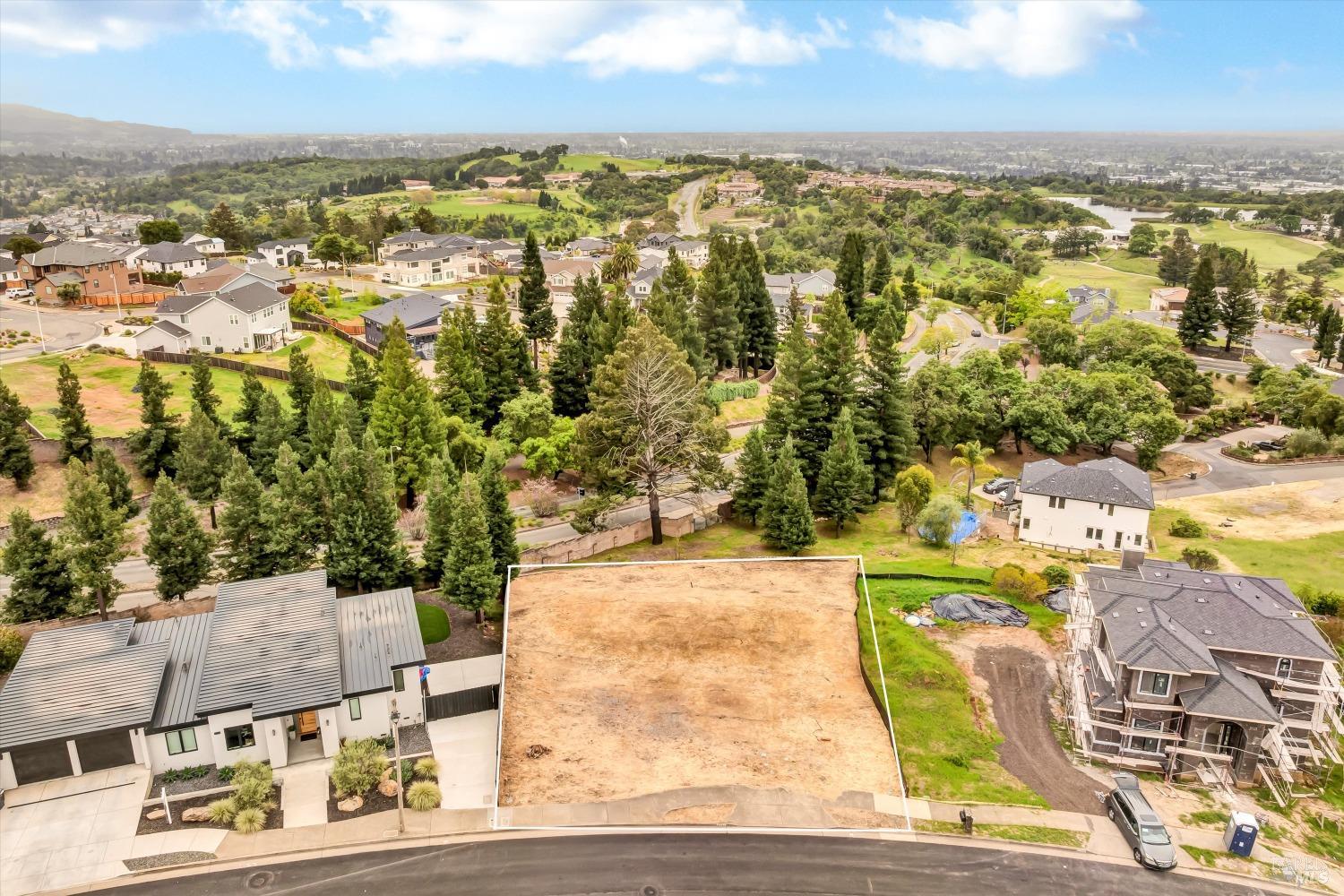 1990 West Bristlecone Court Santa Rosa, CA 95403 - Photo 5 of 13 an aerial view of residential houses with outdoor space