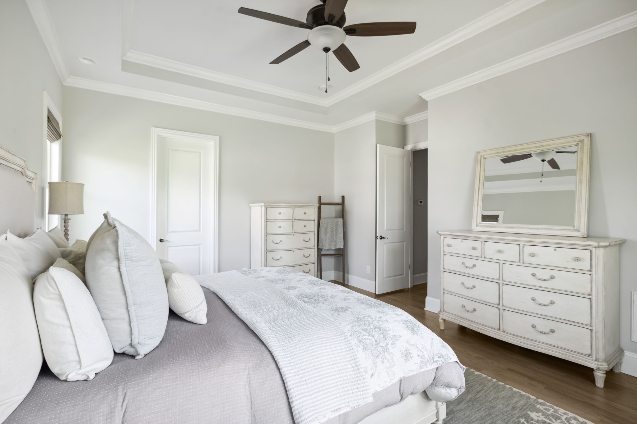 4136 Banner Square Lane Arrington, TN 37014 - Photo 31 of 71 a bedroom with a bed and ceiling fan