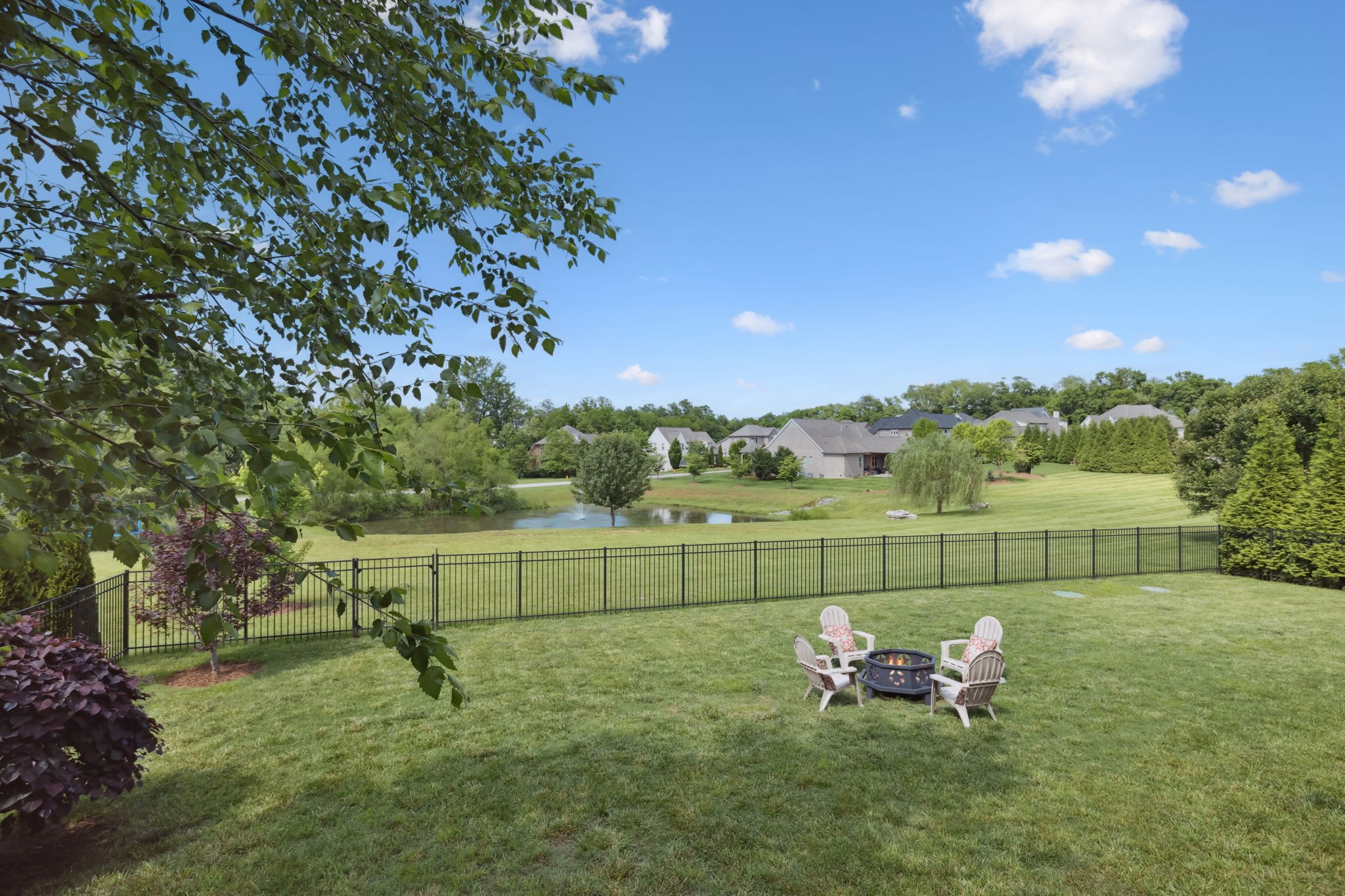 4136 Banner Square Lane Arrington, TN 37014 - Photo 56 of 71 a view of outdoor space with garden