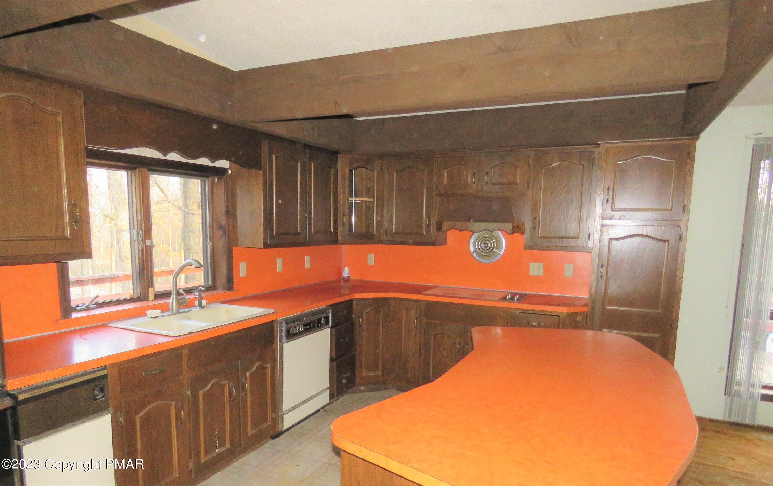 2653 Mountain Road Slatington, PA 18080 - Photo 17 of 19 a kitchen with a sink and large cabinets