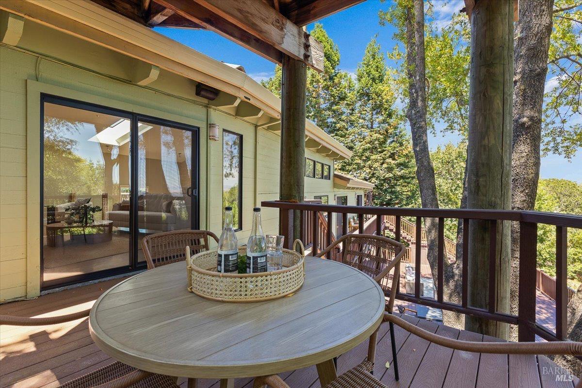 101 Garner Drive Novato, CA 94947 - Photo 28 of 34 a view of a dining room with furniture window and wooden floor