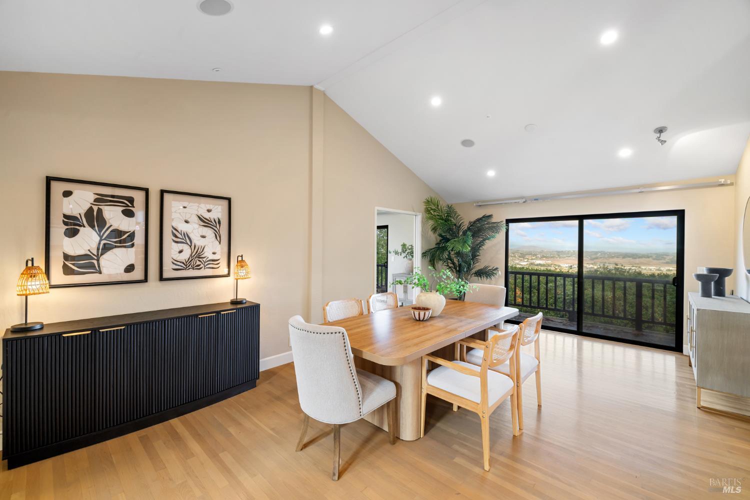 101 Garner Drive Novato, CA 94947 - Photo 4 of 34 a view of a dining room with furniture window and wooden floor