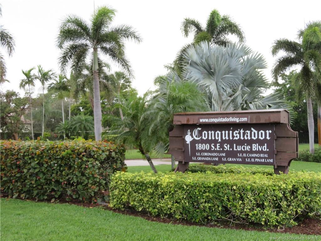 1843 Southeast Granada Lane Stuart, FL 34996 - Photo 2 of 31 a view of a park that has a large tree